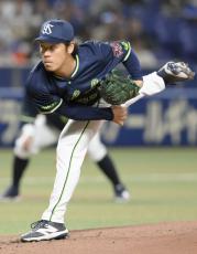 中3―6ヤ（2日）　ヤクルト開幕候補、小川が好投