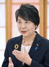 「女性の関与が平和構築に重要」　上川外相インタビュー