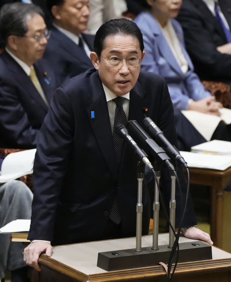 首相「裏金説明継続を」　4月の衆院解散否定、参院予算委