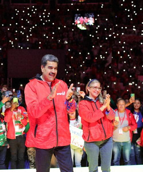 現職マドゥロ氏擁立を決定　ベネズエラ大統領選で与党