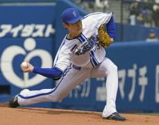 D3―0オ（19日）　中川颯が5回無失点