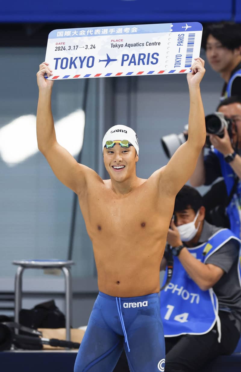 競泳、瀬戸が3大会連続五輪へ　代表選考会、大橋ら決勝に進出