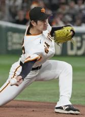 巨3―0D（7日）　巨人・高橋礼、3年ぶり勝利