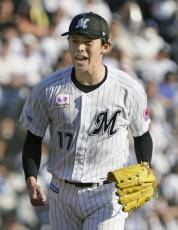 ロ5―2オ（7日）　佐々木が今季初勝利