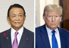 トランプ氏と24日に会談へ　自民・麻生副総裁、関係構築図る