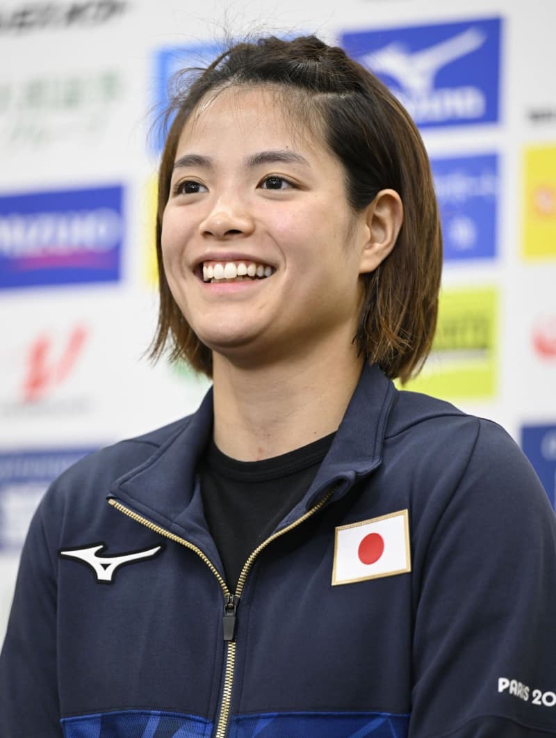 阿部詩「状態すごくいい」　柔道女子、パリ五輪へ抱負語る