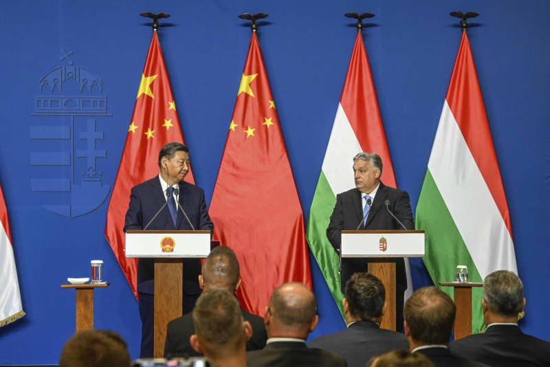 中国・ハンガリー、関係格上げ　「一帯一路」で協力拡大