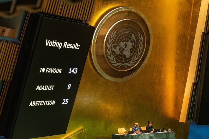 パレスチナ国連加盟、大多数支持　米国が反対、実現見通せず