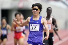 飯沢が男子1500mで歴代2位　陸上の木南道孝記念