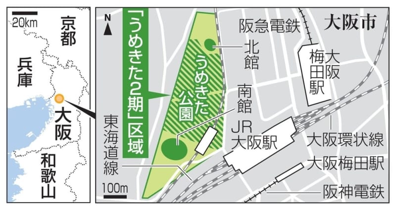 うめきた2期開業まで100日　ホンダ入居、企業集積期待