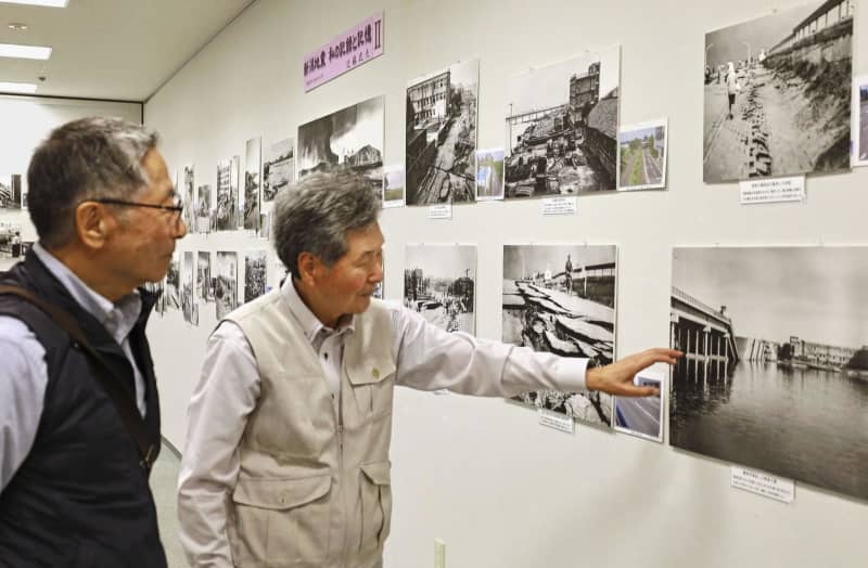 新潟地震60年、被災当時の街は　82歳カメラマンが写真展