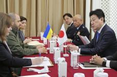 日本とウクライナの防衛相が会談　木原氏、支援継続を伝達