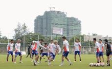 サッカー日本、ヤンゴンで練習　6日にミャンマー戦、W杯予選