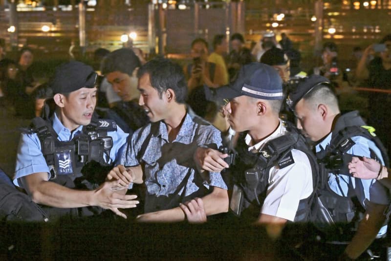 香港で日本人男性を一時拘束　天安門事件の犠牲者追悼