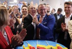 ドイツでも右派躍進、与党大敗　AfD2位、最大野党が首位