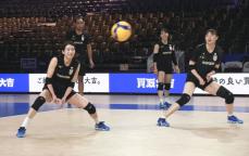 バレーNL女子、福岡大会開幕　日本、6大会連続の五輪切符狙う