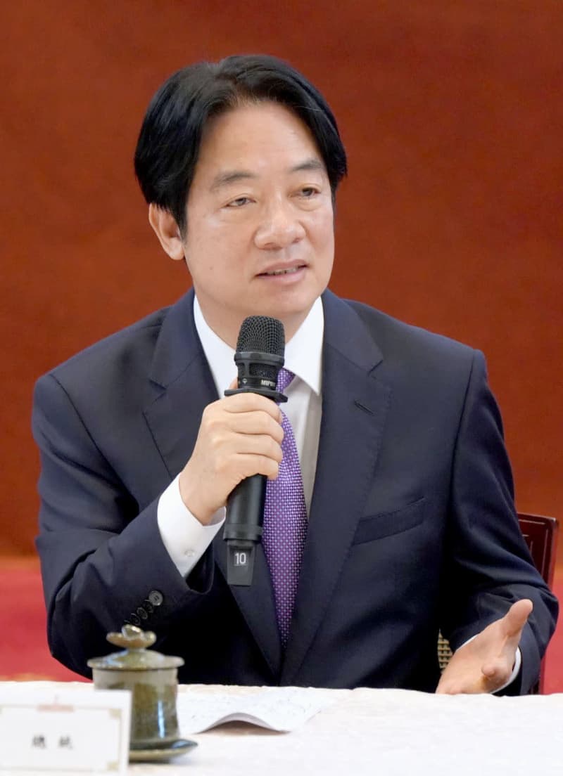 頼氏、「武力以外の脅迫」警戒　台湾総統就任1カ月で会見