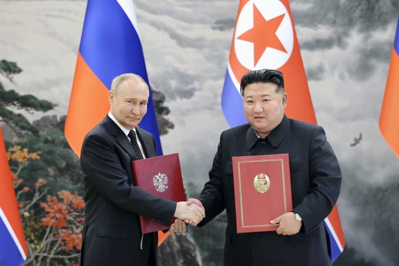 ロシア・北朝鮮「軍事同盟」復活　新条約、有事に全ての援助提供