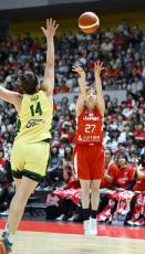 バスケ女子日本、強豪豪州破る　五輪へ強化試合