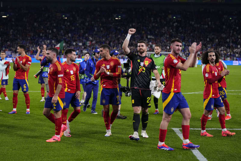 スペインが決勝T進出　イタリア破る、欧州選手権