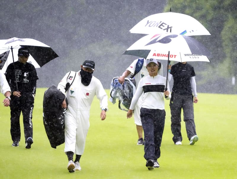 第2R、降雨でサスペンデッド　アース・モンダミン女子ゴルフ