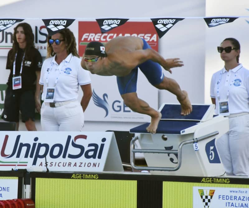 競泳・瀬戸が優勝、池江2位　ローマで開催、セッテコリ国際