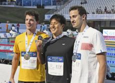 瀬戸が優勝、競泳セッテコリ国際　男子200m個人メドレー