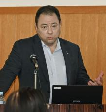 ロ朝包括戦略条約「極めて危険」　駐日ウクライナ大使が岡山で講演