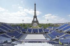 パリ五輪開幕へカウントダウン　仮設会場、準備の仕上げ段階