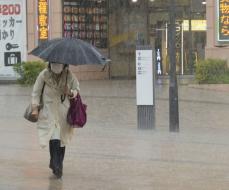 静岡で線状降水帯発生　災害警戒、梅雨前線が活発化