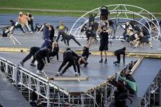 オペラ仕様の五輪閉会式に　パリ大会のリハーサル公開