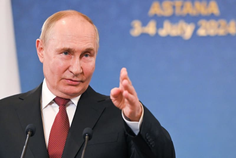 ロシア、不可逆的な措置要求　停戦条件でプーチン氏