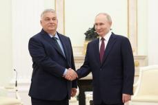 ハンガリー首相がモスクワ訪問　プーチン氏とウクライナ侵攻協議