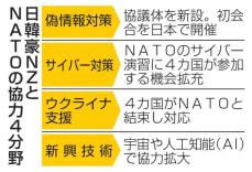 日本で偽情報対策初協議へ　NATOと日韓豪NZ、4分野