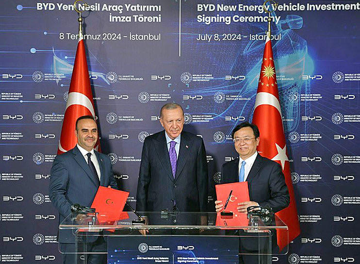 中国BYD、トルコに新工場　追加関税課すEUへの輸出拠点