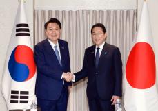 日韓首脳、対北朝鮮で連携　国交60周年へ関係飛躍