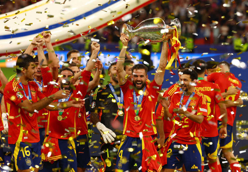 欧州選手権、スペインが4度目V　イングランドに2―1、史上最多