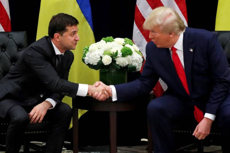 トランプ氏と直接会談合意　ウクライナ大統領