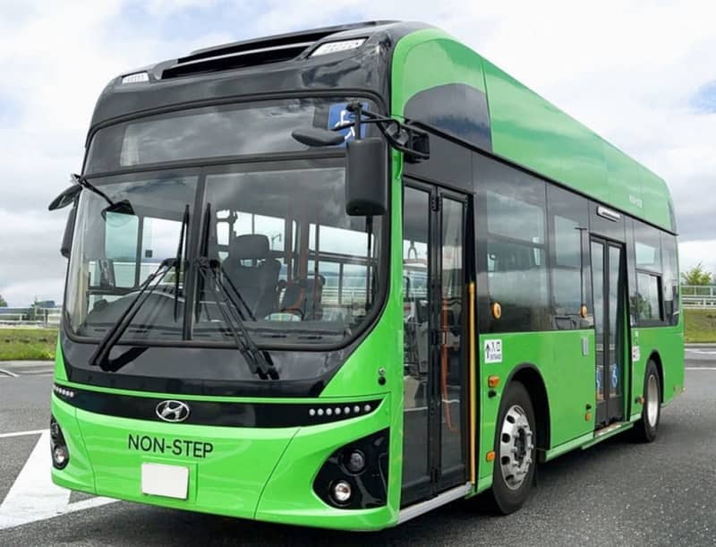 韓国・現代のEVバス、屋久島へ　来年めど、島内路線に5台導入
