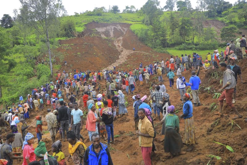 エチオピア地滑り、157人死亡　大雨影響か、防災対策課題