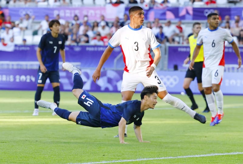 日本、5―0の大勝発進　サッカー男子・24日