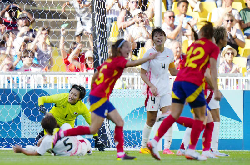 なでしこ、スペインに逆転負け　サッカー女子・25日