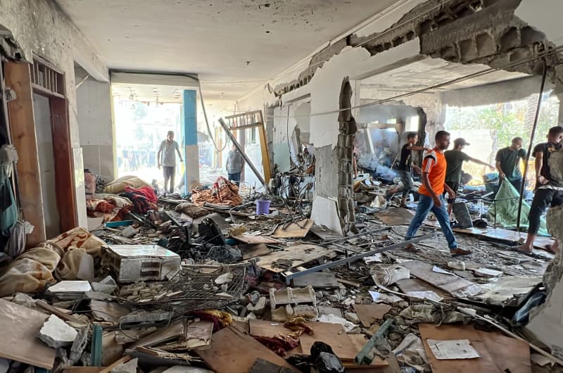 ガザ野戦病院に攻撃、30人死亡　イスラエル、退避要求地域を拡大