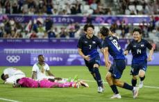日本2連勝で8強入り決定　サッカー男子・27日
