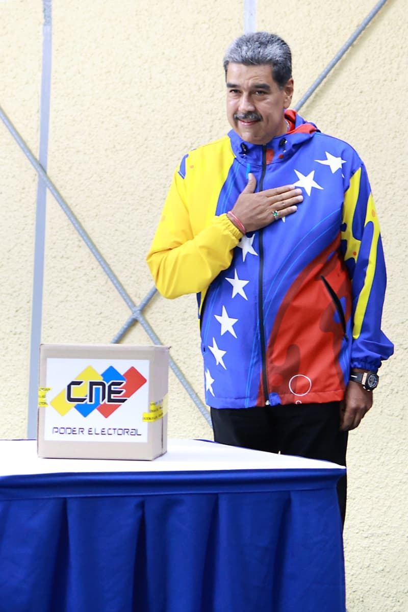 現職のマドゥロ氏勝利、選管発表　ベネズエラ大統領選