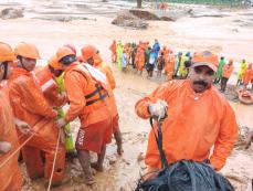 インド、土砂崩れで50人死亡　南部ケララ州、集中豪雨
