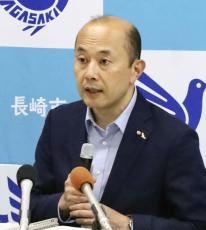 長崎市長、式典で核廃絶訴える　「原爆の日」平和宣言の骨子発表