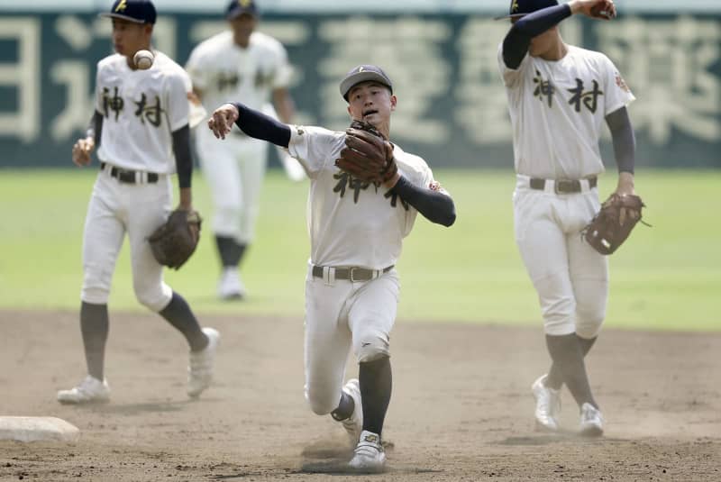 神村学園、早実など調整　甲子園練習最終日