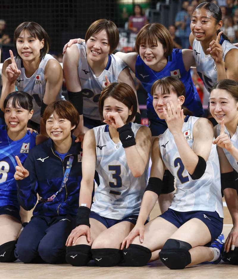 古賀紗理那、最後の一戦ケニア戦　女子バレー主将、涙とともに引退