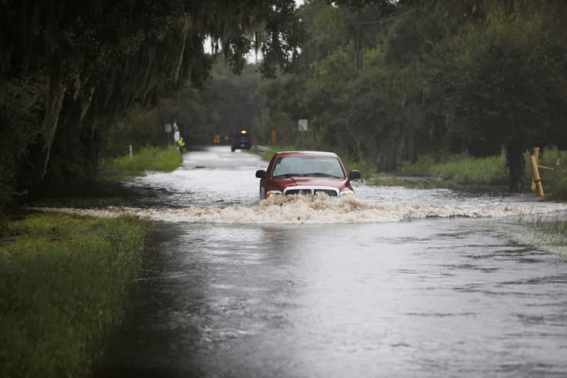 米南部で熱帯暴風雨、6人死亡　サウスカロライナ非常事態宣言